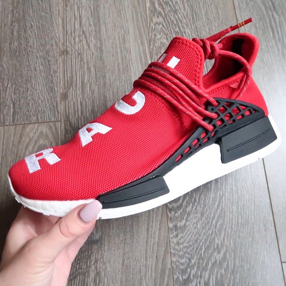 human race red shoes